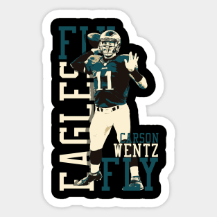 Fly Eagles Fly Carson Wentz Sticker